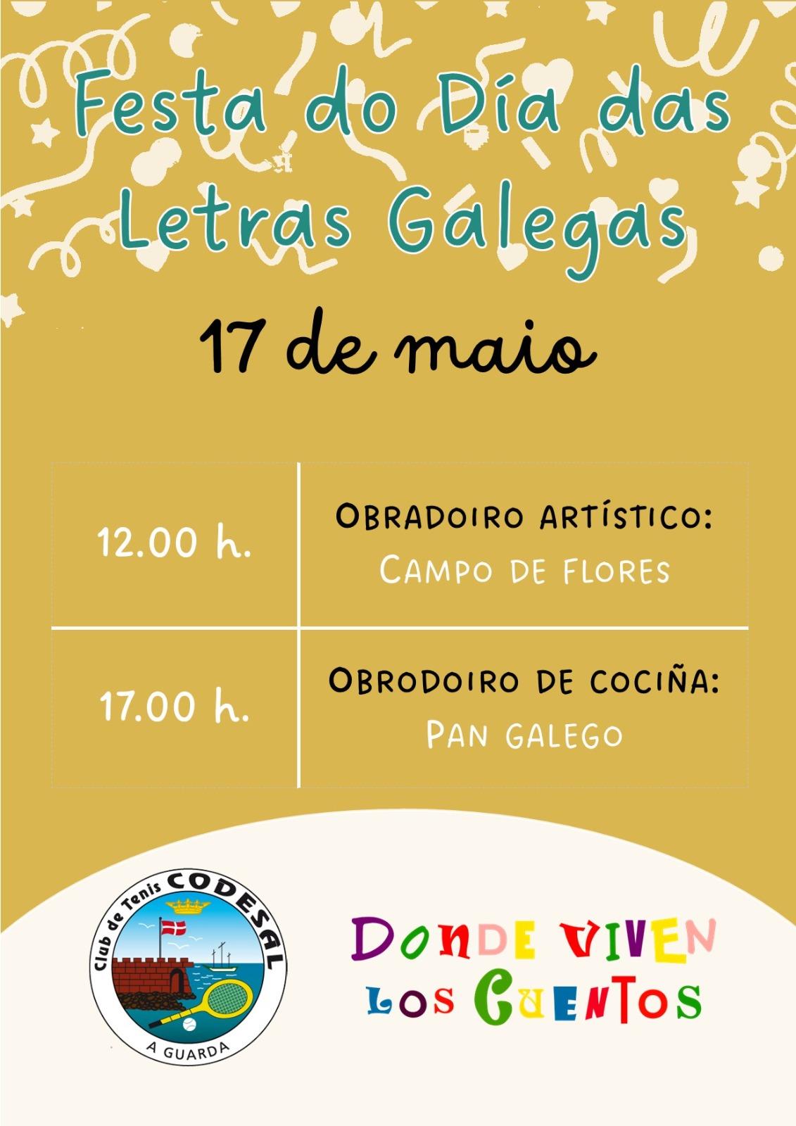 Festa do día das letras galegas 17 de maio