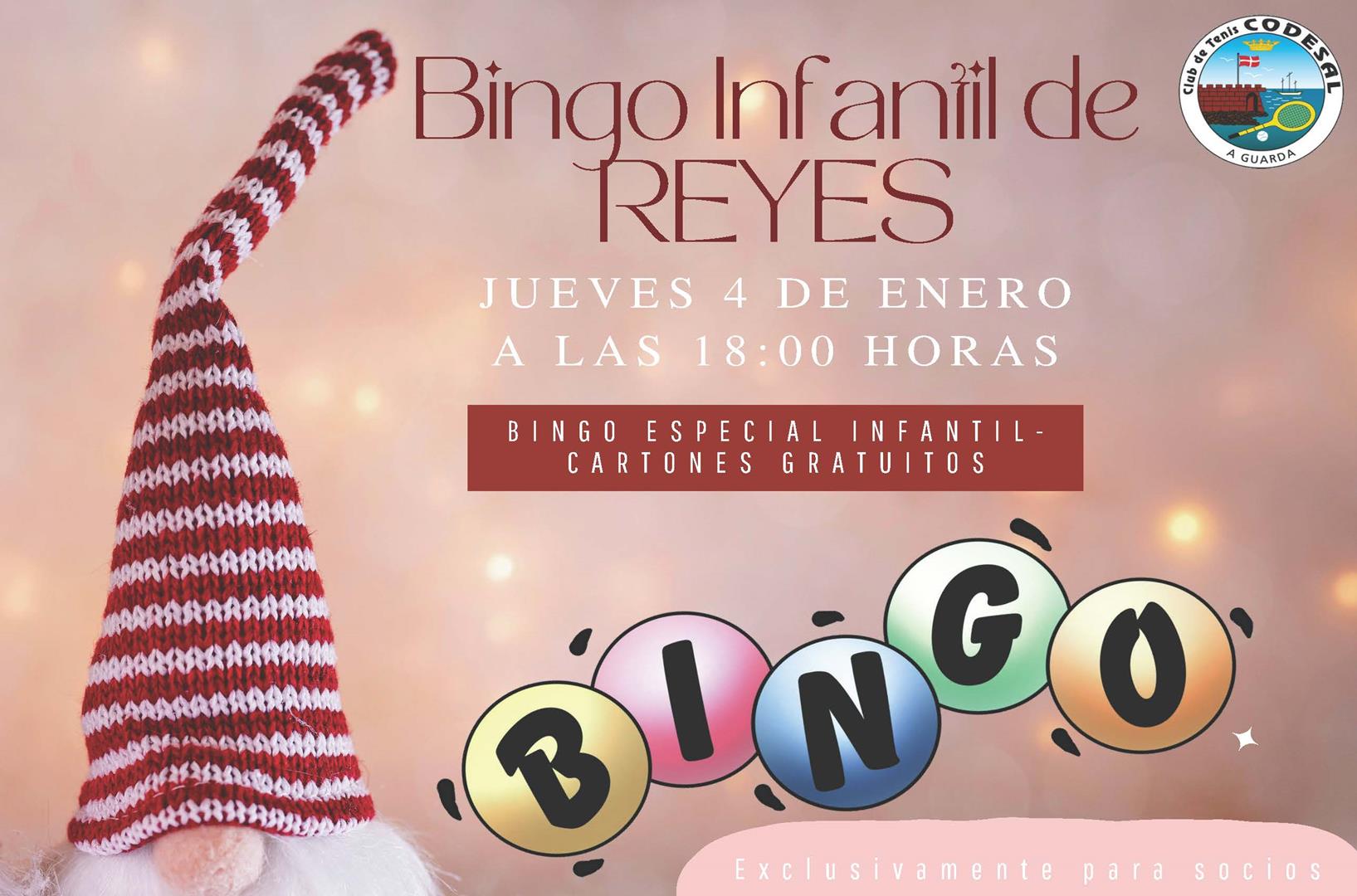 Bingo infantil de Reyes